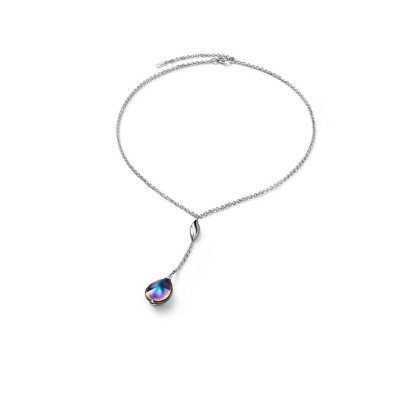 Collier-Psydelic-scarabee-bleu-Baccarat