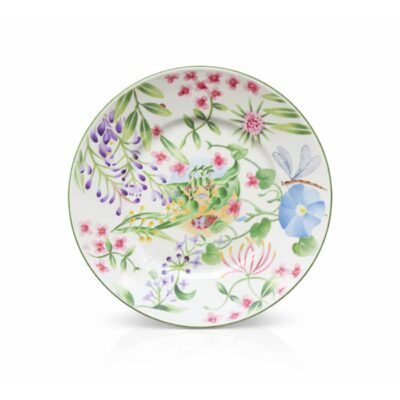 Assiette-dessert-vent-de-fleurs-lunéville