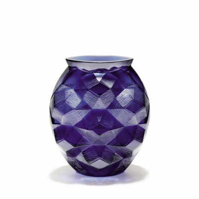 Vases cristal couleur