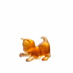 Mini-chaton-joueur-ambre-cristal-daum