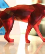 panthere-cristal-rouge-daum-orlinski
