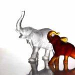 elephant blanc cristal daum France