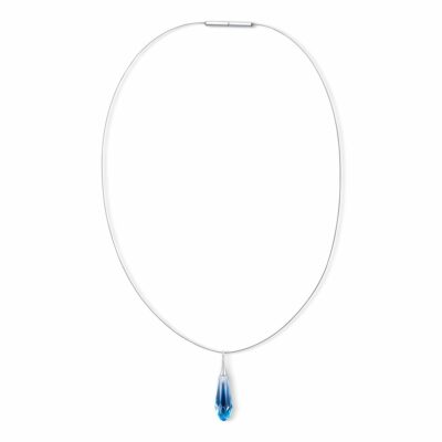 Pendentif-goutte-cristal-Swarovski-bleu