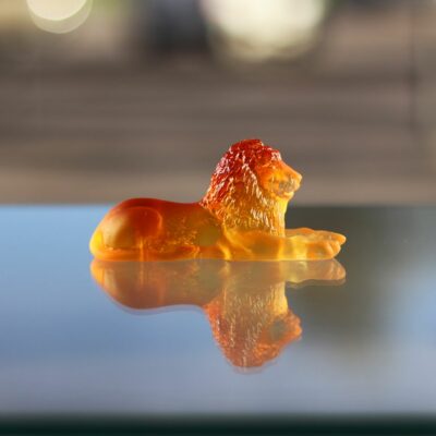 sculpture-lion-cristal-Daum