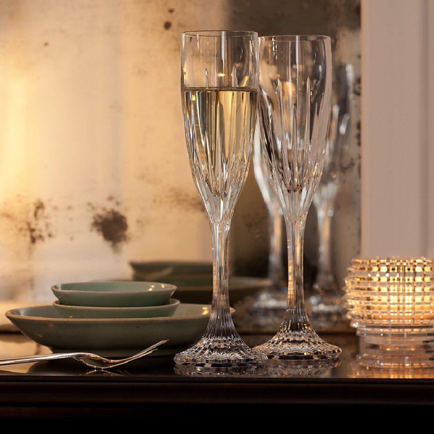 Jupiter champagne flute baccarat 1 jupiter flutes ambiance 1