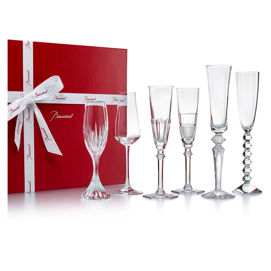 4 ÉLÉMENTS TUMBLERS SET BACCARAT | Vessiere Cristaux