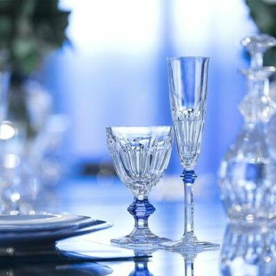 Verre-Harcourt-bleu-Baccarat