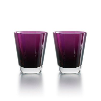 Mosaïque – gobelet violet x2 baccarat