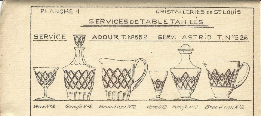 LA SIGNATURE SAINT-LOUIS 7 Service-ancier-cristallerie-Saint-Louis