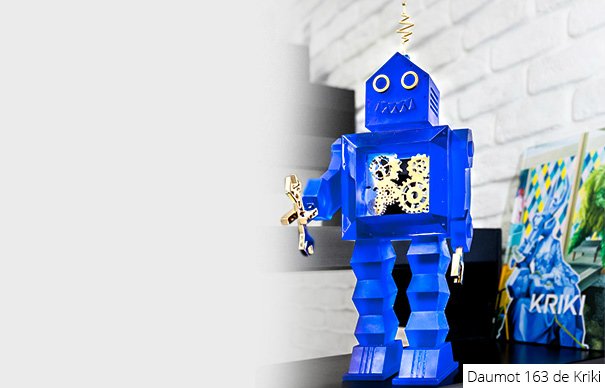 Daumot robot 163 - kriki daum 1 Edition Art Kriki Daum 1