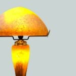 Lampe-pate-de-verre-orange-zoom