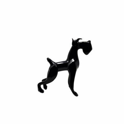 Sculpture chien humoristique