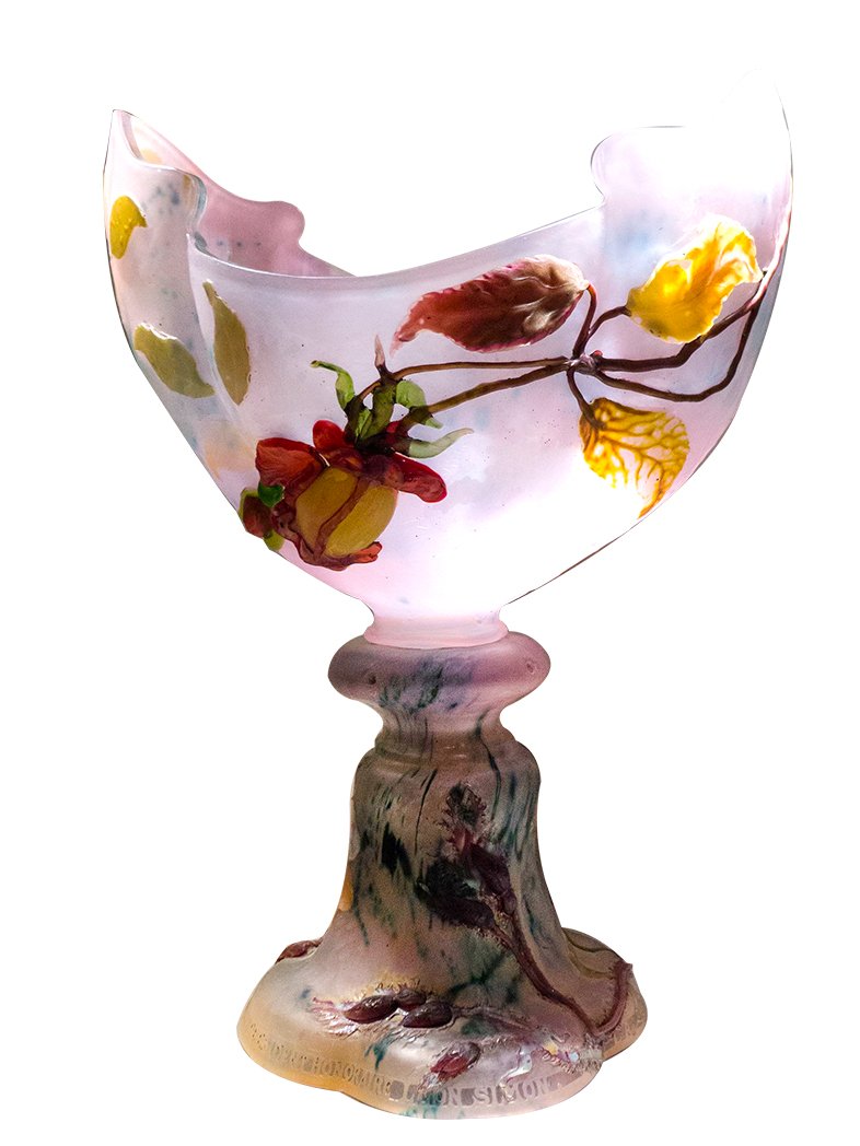COUPE ROSE DE FRANCE, COUPE SIMON, ÉMILE GALLÉ - 1901 2 Coupe-Simon-Galle
