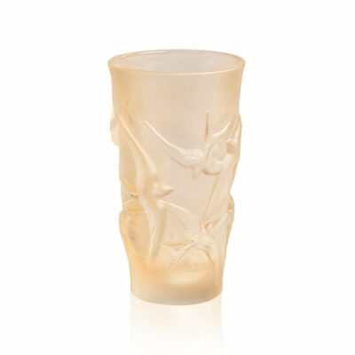 Vase-Hirondelles-PM-lustré-or-Lalique