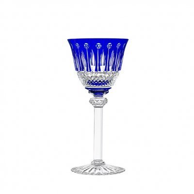 Vessière Cristaux | Cristallerie Baccarat, Lalique, Saint-Louis, Daum 54 verre-pied-bleu-nuit-tommy-saint-louis