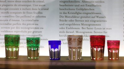 LA SIGNATURE DAUM FRANCE 6 verre-couleur-saint-louis