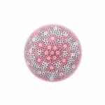 presse papier rose Daisy saint louis
