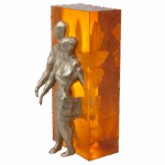sculpture ensemble en pate de verre daum
