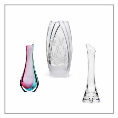 Vases verre & cristal