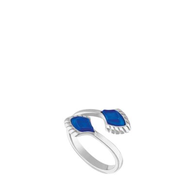 Small paon ring lalique