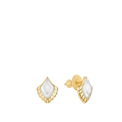 Small paon earrings lalique