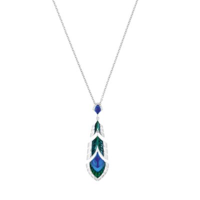 Pendentif paon lalique
