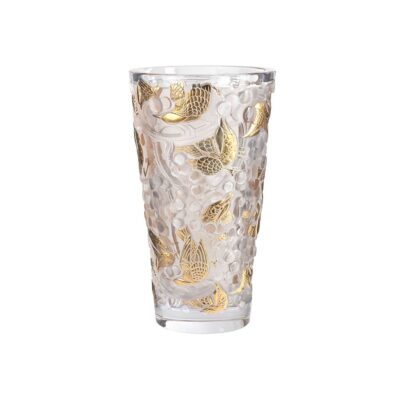 Merles et raisins large vase lalique