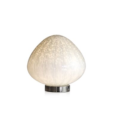 Lampe shesnut en verre incolore