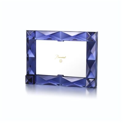 cadre-photo-louxor-baccarat-bleu-nuit