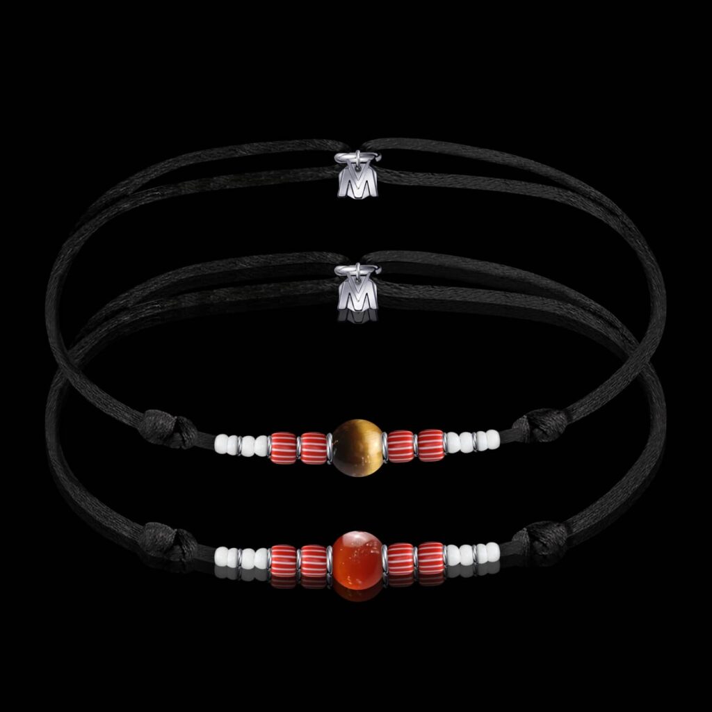 bracelet-de-couple-aventurier-oeil-de-tigre-cornaline