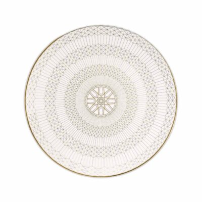 assiette-or-platine-porcelaine-arcadia