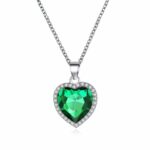 Titanic Crystal Heart Pendant