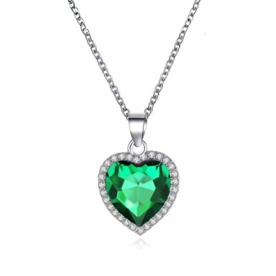 Titanic Crystal Heart Pendant