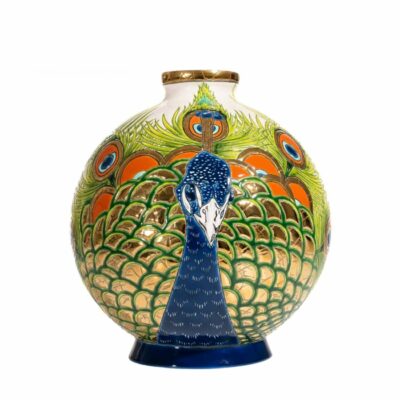 Vessière Cristaux | Cristallerie Baccarat, Lalique, Saint-Louis, Daum 74 Boule-paon-midi-Vale-Do-Javari-emaux-Longwy