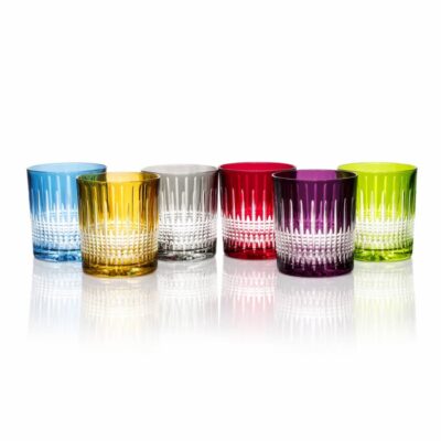 Vessière Cristaux | Cristallerie Baccarat, Lalique, Saint-Louis, Daum 30 coffret-gobelets-couleur-tradition-cristal-de-boheme
