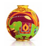 Boule-coloniale-Jaipur-Nicolas-de-Wael-emaux-Longwy