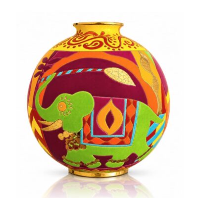 Boule-coloniale-Jaipur-Nicolas-de-Wael-emaux-Longwy