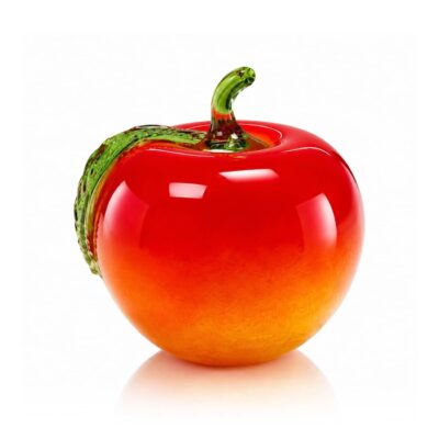 sculpture-pomme-cristal-decorative