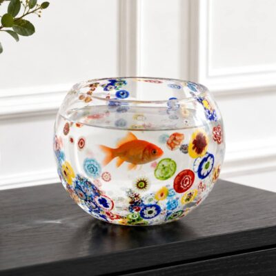 vase-cristal-boule-poisson-rouge